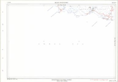 Papua New Guinea road inventory, July 1975: Kalo (Sheet 30)