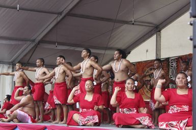 Māngere College, Sasa performance at ASB Polyfest, 2015