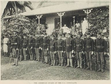 The American guard at the U.S. Consulate