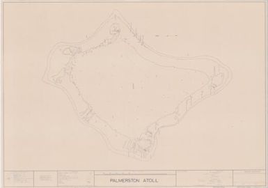 Palmerston Atoll / mapped in 1975 by Photogrammetric Branch, H.O. Dept. of Lands & Survey