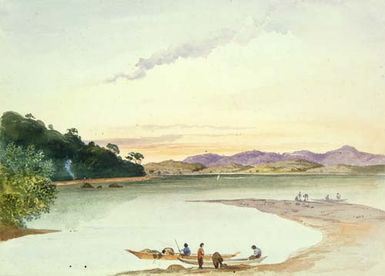 He kāinga ki runga o te awa o Kaipara, 1864