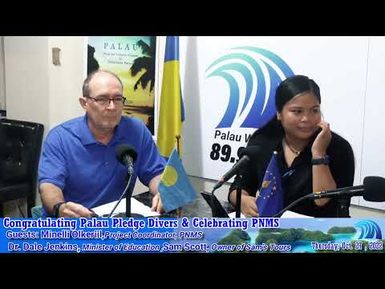 Talk Show with Palau National Marine Sanctuary 10/27/2022