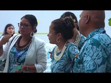 Hon. John Silk of the Republic of the Marshall Islands featured on Pasifika TV.