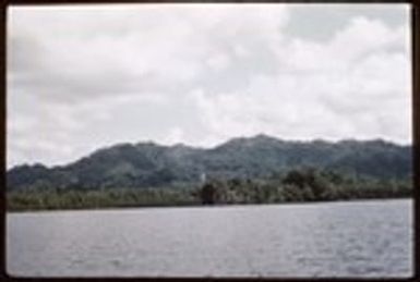 Coastline landscape