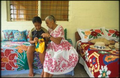 Mareta Matamua and great-grandaughter Nastashjia