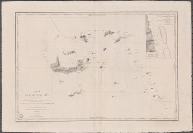 Carte de l'Archipel Viti / levée et dressée par M. Vincendon Dumoulin ... Octobre 1838