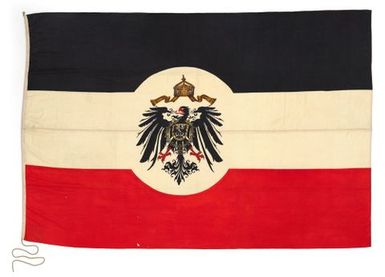 Flag, Imperial Germany ["Foreign Office State Flag, 1892-1919"].