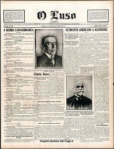 O Luso April 22, 1916