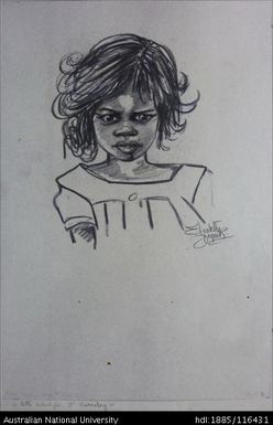 a little school girl [Parvu], Pt Moresby