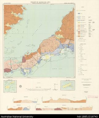 Fiji, Vanua Levu, Geology of Matakunea Area, GS 496, Sheet 13, 1:50 000, 1977