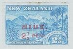 Stamp: New Zealand - Niue Two and a Half Pence