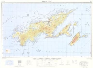Fiji 1:250,000: Vanua Levu (Sheet 2)