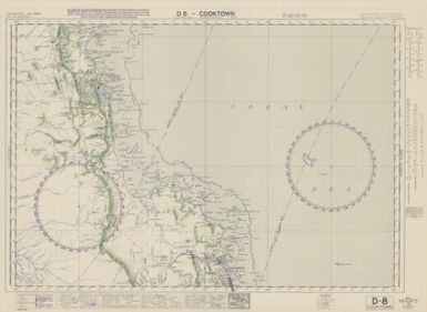 Australian aeronautical map: Cooktown (Sheet D8)