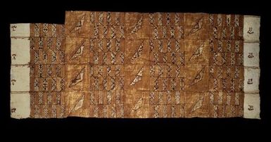 Ngatu fola'osi (tapa cloth)