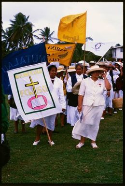Women's Day parade of villages, Alofi Manse, Niue
