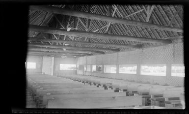 Interior of Memorial Chapel, Gaudalcanal, Solomon Islands