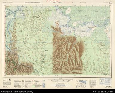 Papua New Guinea, May River, Series: AMS T504, Sheet SB 54-3, 1966, 1:250 000