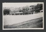 Royal Papua and New Guinea Constabulary on parade, Papua New Guinea, c1945 to 1952?