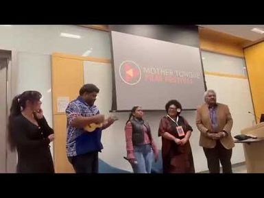 ISA LEI FAREWELL SONG IN WASHINGTON DC FEB 21 2026 - MOTHER TONGUE FESTIVAL 2026