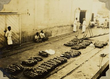 Wharf at Neiafu? on 'Utu Vava'u in the Vava'u Group, Tonga, 1928