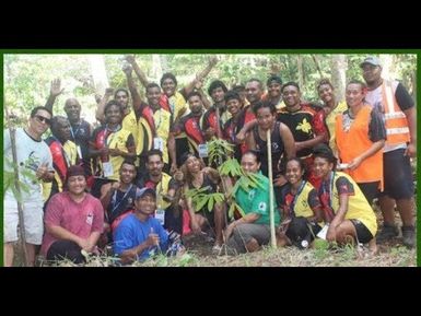 SPREP Greening the Samoa XVI Pacific Games : 2 million trees initiative