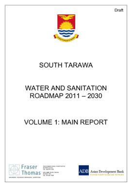 South Tarawa water and sanitation roadmap 2011 - 2030.