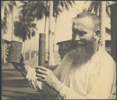 Brother Antoine, Catholic Mission of the Holy Ghost, Sek, New Guinea, 1935 / Sarah Chinnery