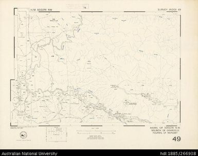 Papua New Guinea,  Hamil of Sogeri NW, Survey Index 49, 1:25 000, 1974