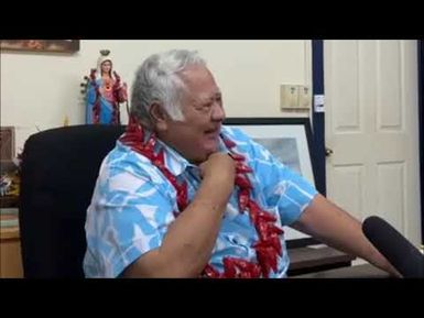 Ta'ita'i 'o le HRPP Hon. Tuilaepa Sailele Malielegaoi ma le vasega 'o Tusitala (10 April 2025)