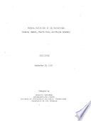 Federal activities in the territories (Alaska, Hawaii, Puerto Rico and Virgin Islands)