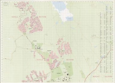 Port Moresby city and suburbs: [shows fire hydrants in purple]