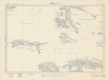 Australian aeronautical map (Sheet A5)