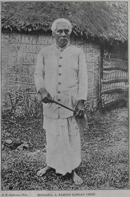 Mataafa, a famous Samoan Chief