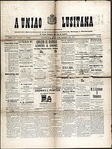 A União Lusitana August 31, 1895