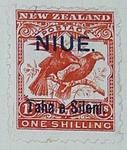 Stamp: New Zealand - Niue One Shilling