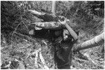 Ngadaaba'e, 'Elota's younger son, working in garden