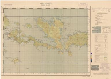 Sideia Island / survey, 3 Fd. Svy. Coy. (AIF), Aust. Svy. Corps., Mar. 44 ; compilation & detail, 3 Fd. Svy. Coy. (AIF). Aust. Svy. Corps., Mar. 44 with aid of air photos ; drawing, 3 Fd. Svy. Coy. (AIF) & LHQ Cartographic Coy., Aust. Svy. Corps., Oct. 44 ; reproduction, LHQ Cartographic Coy., Aust. Svy. Corps., Nov. 44