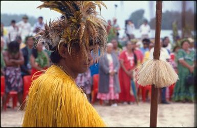 Ceremonial dancer, Festival of Pacific Arts