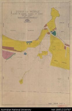 Papua New Guinea, Town of Wewak, Sheet 4, 1:4 000, 1968