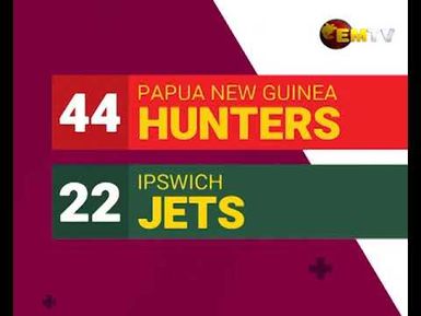 SP PNG Hunters Register First Win in 2021 Intrust Super Cup Season
