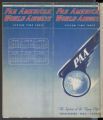 Pan American World Airways system time table, January 1, 1950