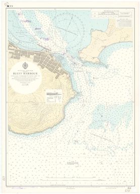 [New Zealand hydrographic charts]: New Zealand - South Island. Bluff Harbour. (Sheet 6721)