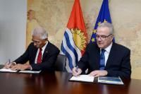 Signing ceremony of the National Indicative Programme for Kiribati for the 2014-2020 period