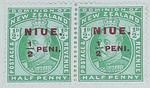 Stamps: New Zealand - Niue Half Penny