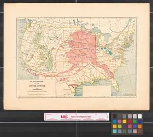 The relative sized of the United States and possessions: all shown on the same scale and projection.