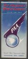 Pan American World Airways system time table, January 1, 1954