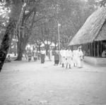 Wedding procession arrives at Falefono