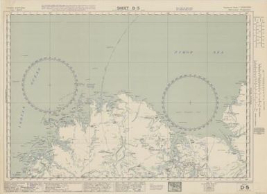 Australian aeronautical map (Sheet D5)