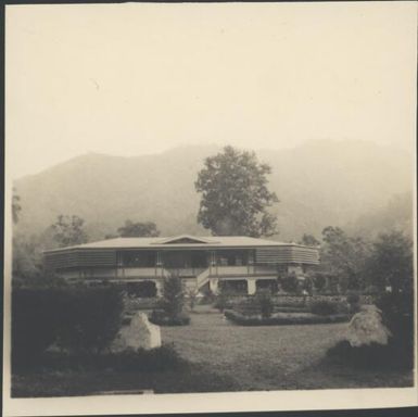 Chinnery's house, "The Experimental House", Malaguna Road, Rabaul, New Guinea, ca. 1936 / Sarah Chinnery