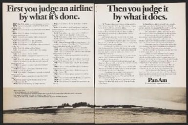 First you judge an airline by what it's done. Then you judge it by what it does.